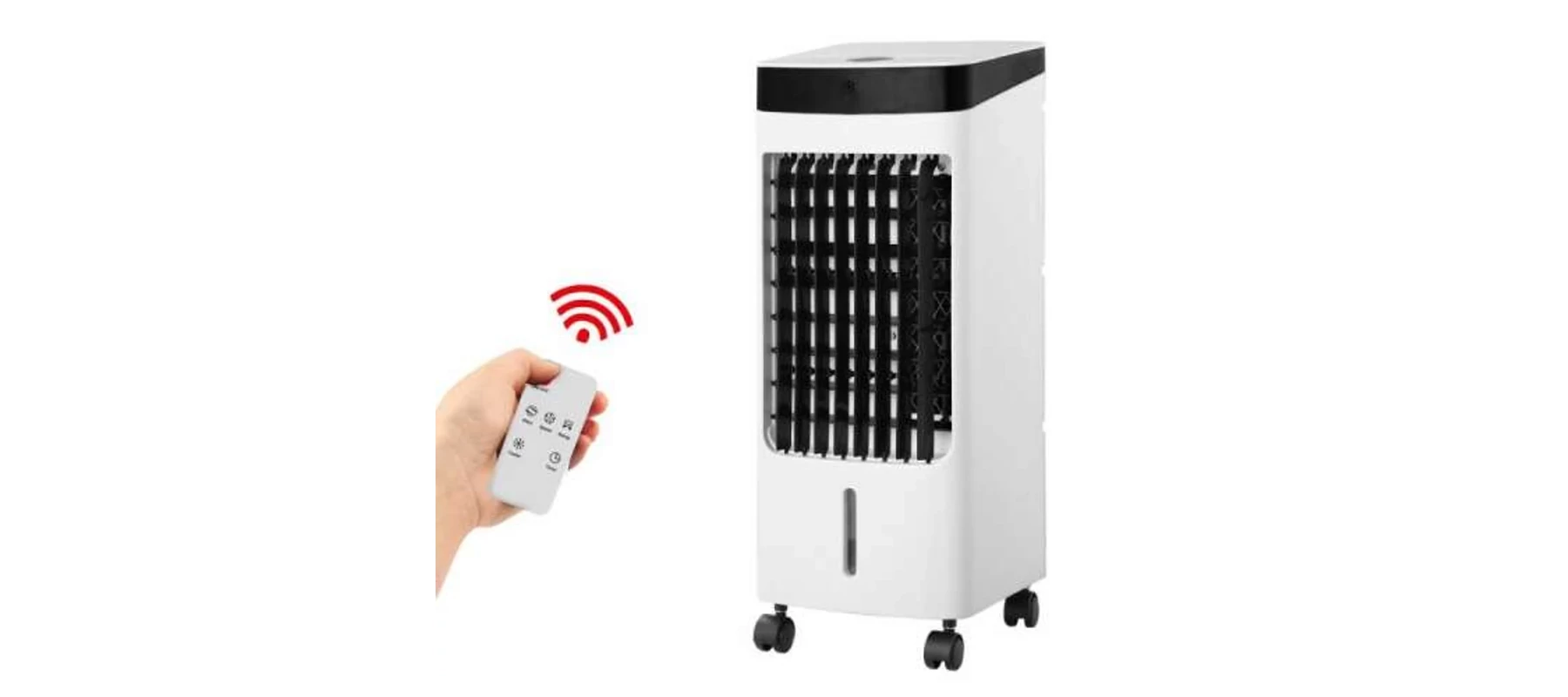 Air Cooler távirányítós, zajmentes mobil klíma 80W
