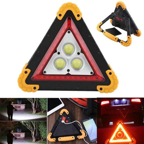 led elakadásjelző háromszög