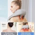 Shiatsu fűtéses nyakmasszírozó